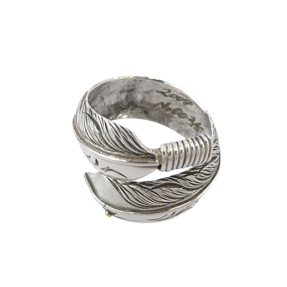 BIGHAND ビッグハンド フェザーリング アラベスク 925 シルバーリング