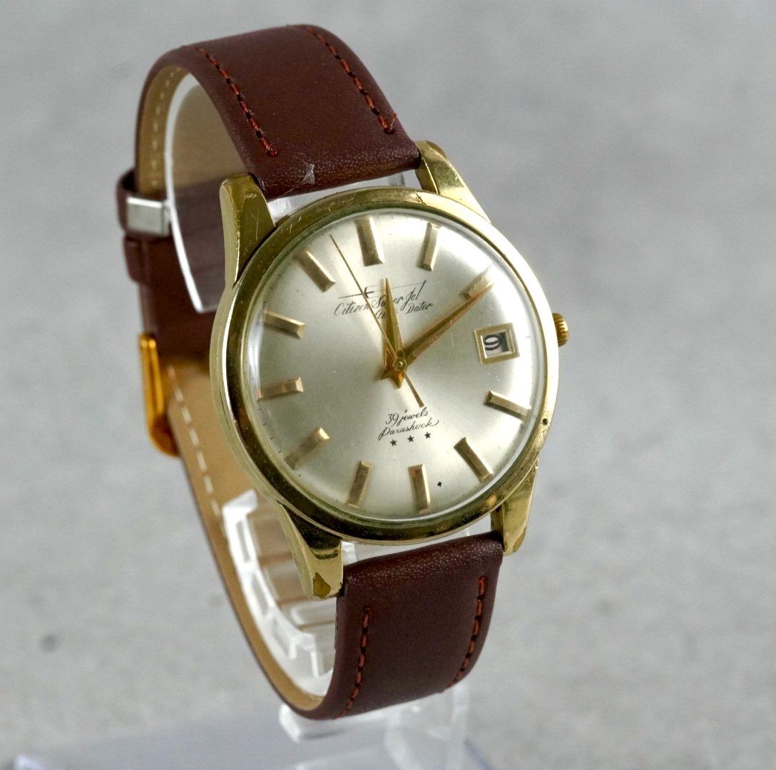 最高峰39石】CITIZEN シチズン SUPER JET Auto Dater スーパージェット