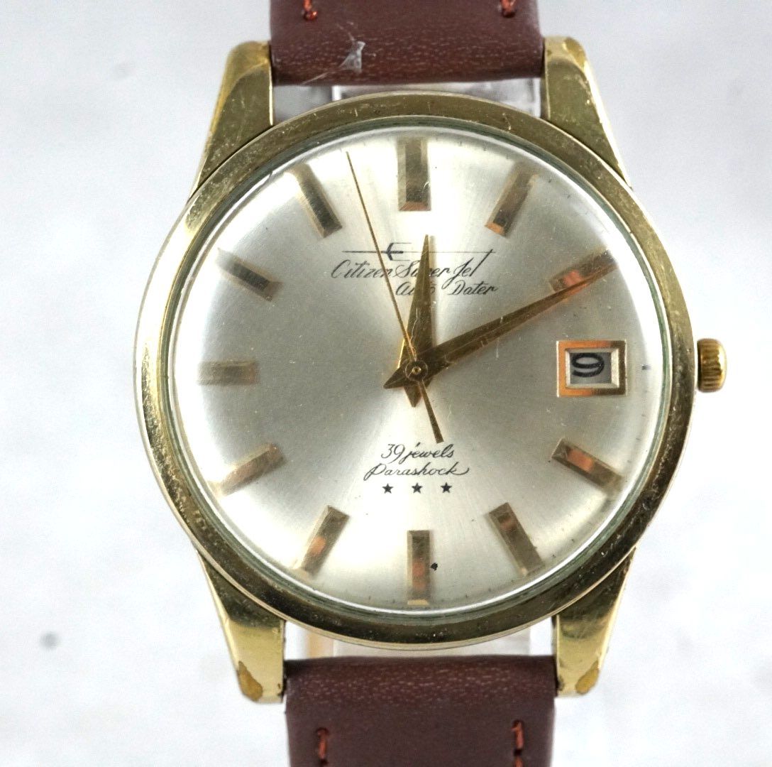最高峰39石】CITIZEN シチズン SUPER JET Auto Dater スーパージェット