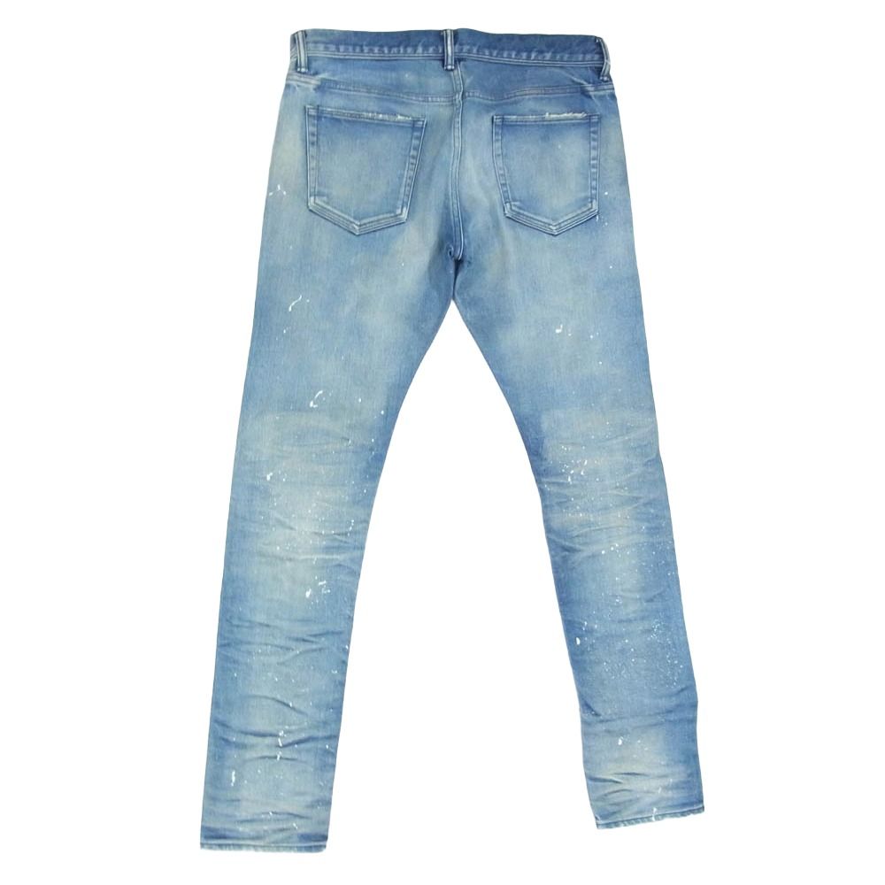 JOHN ELLIOTT ジョンエリオット デニムパンツ S グレー JOHN デニムパンツ ELLIOTT 黒 L WEAR