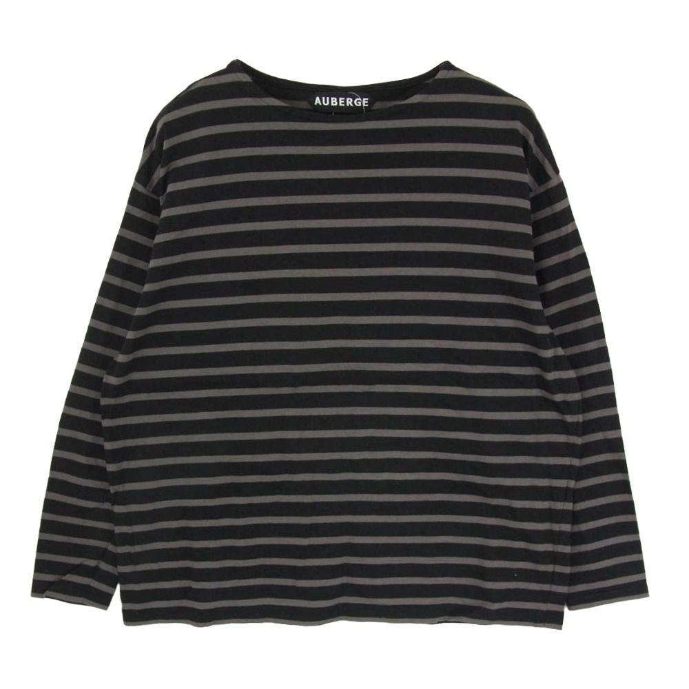 オーベルジュ AUBERGE COCO II ボーダー 長袖 Tシャツ カットソー