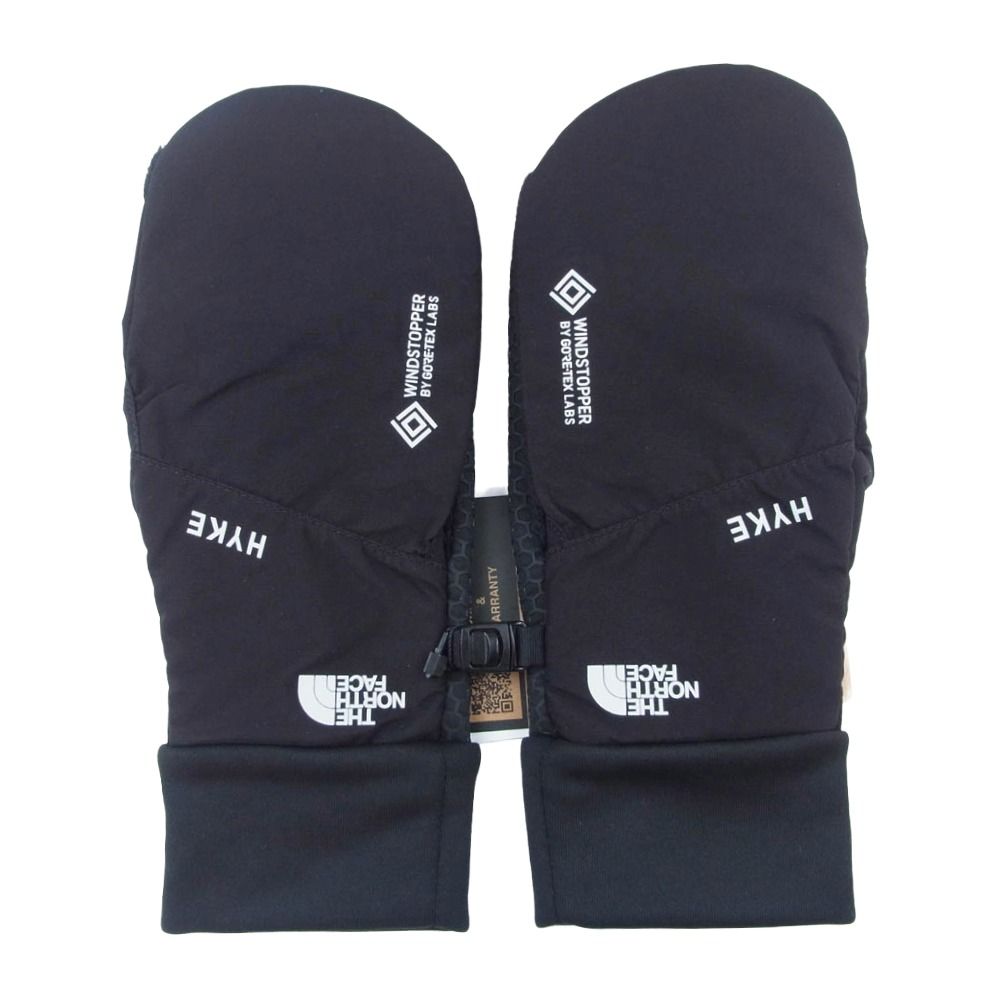 HYKE ハイク × THE NORTH FACE ノースフェイス TNFH Fleece Trail Glove フリーストレイル グローブ 手袋 ブラック系 S ♥