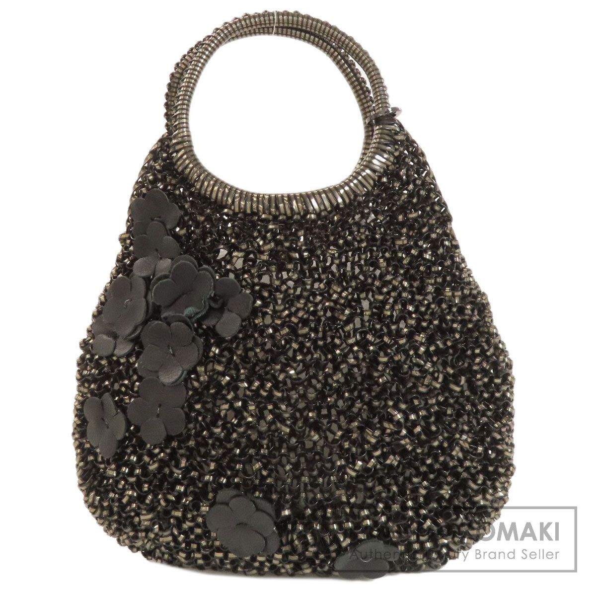 新品　アンテプリマ　ワイヤーバッグ　フラワービジュー　ハンドバッグ　PVC 新品 アンテプリマ ワイヤーバッグ フラワービジュー ハンドバッグ PVC