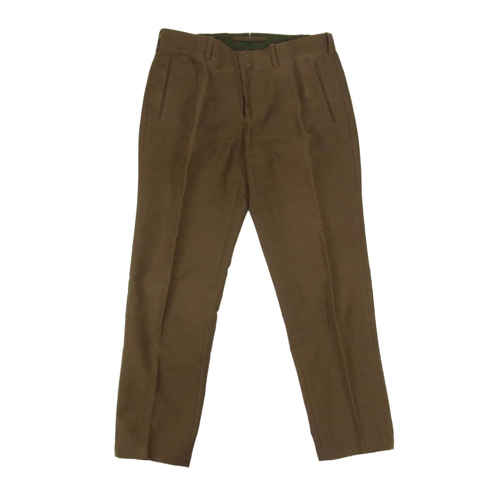 新品 INCOTEX シャークスキン ダークブラウン スラックス インコテックス ダークブラウン系スラックス46 セール】INCOTEX ウール