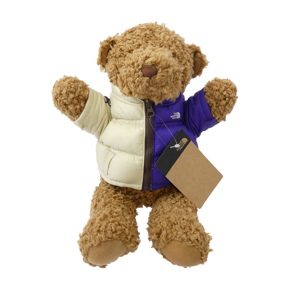 Supreme シュプリーム The North Face Bear Tan ノースフェイス テディベア ぬいぐるみ ブラウン系 パープル系 ♥