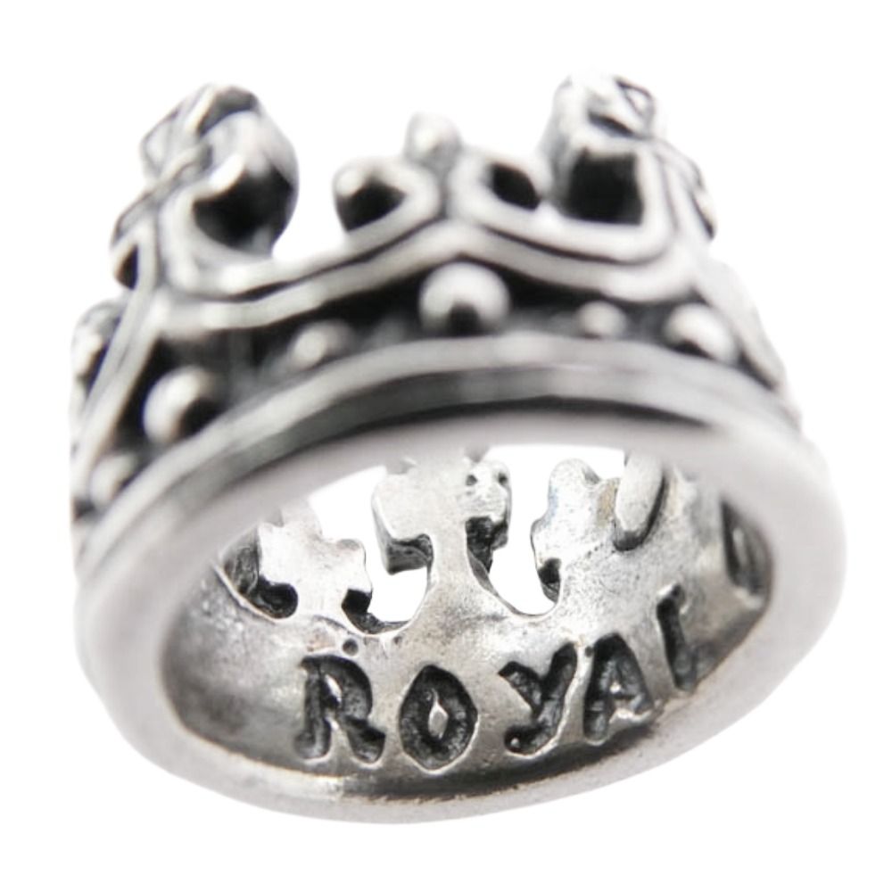 ROYAL ORDER ロイヤルオーダー TINY CROWN タイニー クラウン チャーム ペンダント トップ シルバー系