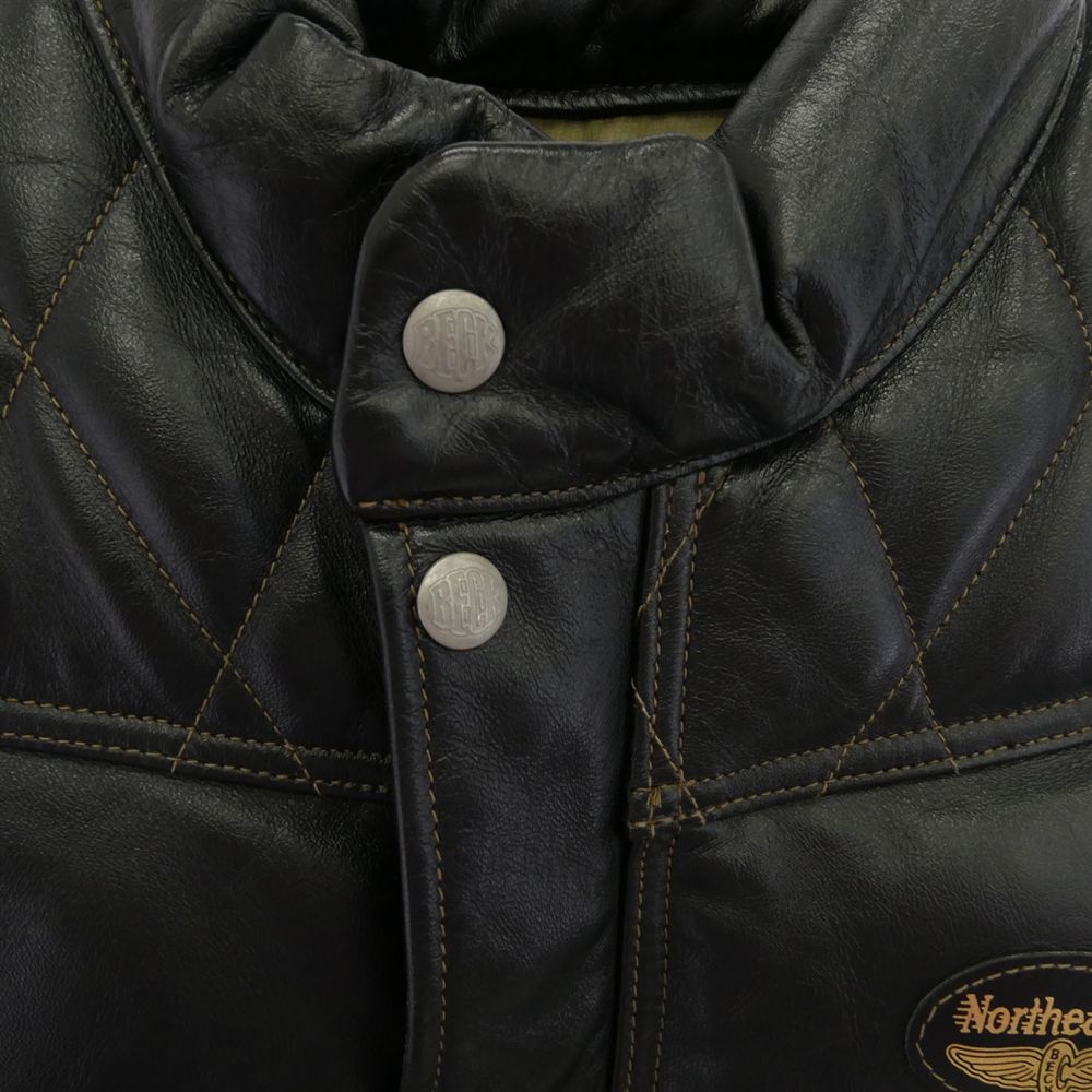 TOY'S McCOY トイズマッコイ BECK ベック レザー ダウンベスト