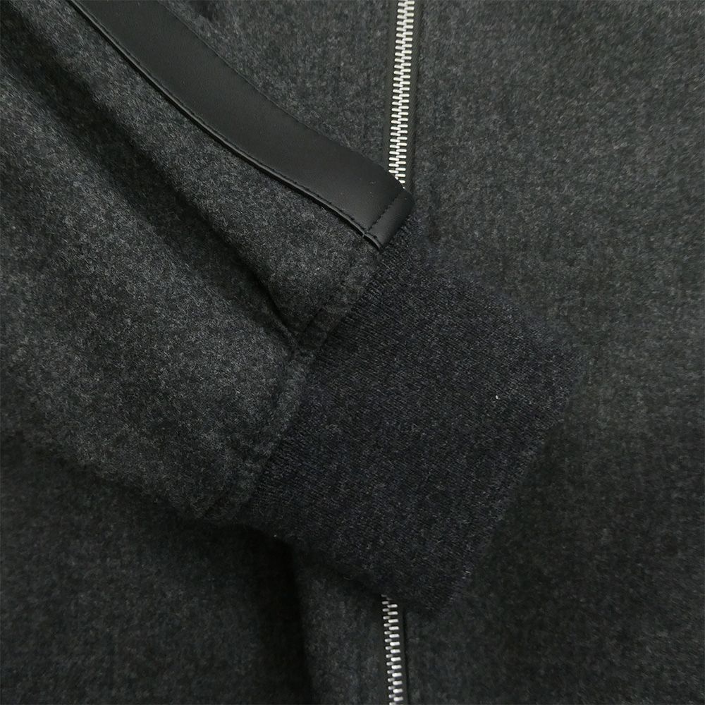 ロエベ サイズ:44  25SS  H526Y02WB1 カシミヤ混ラムレザーライントラックジャケットブルゾン 中古 SB01 LOEWE ロエベ 25SS H526Y02WB1 TRACKSUIT JACKET ウール カシミヤ混