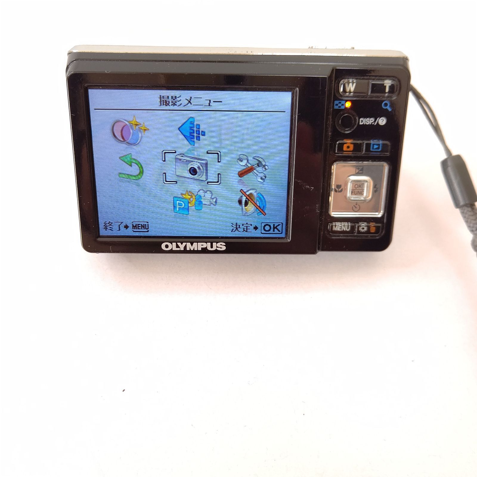 美品 オリンパス デジタルカメラ FE-4000 光学4倍ズーム コンデジ