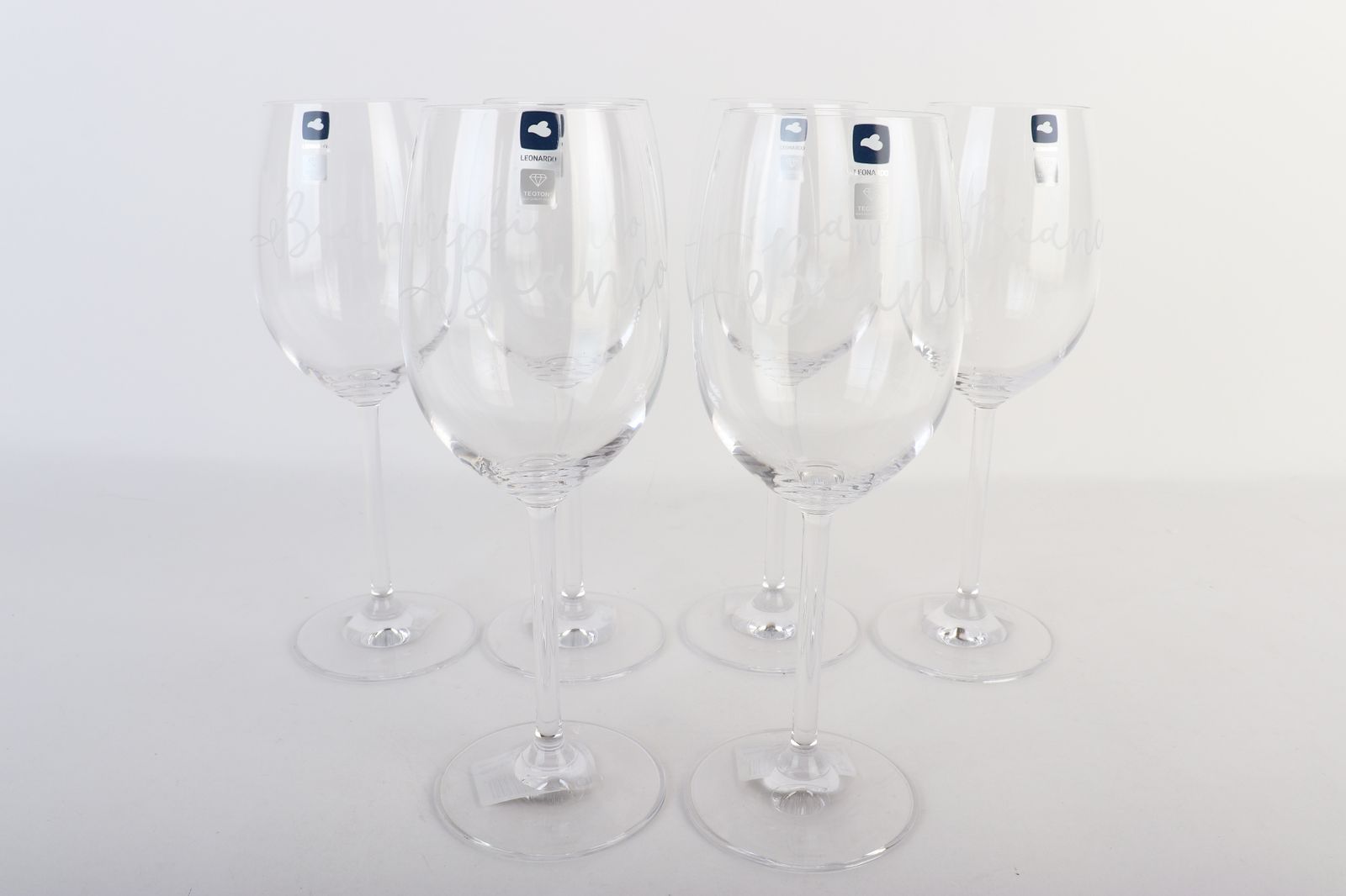 白ワイングラス 6 P 370 ml 29907 GARDA レオナルド R 2511-195