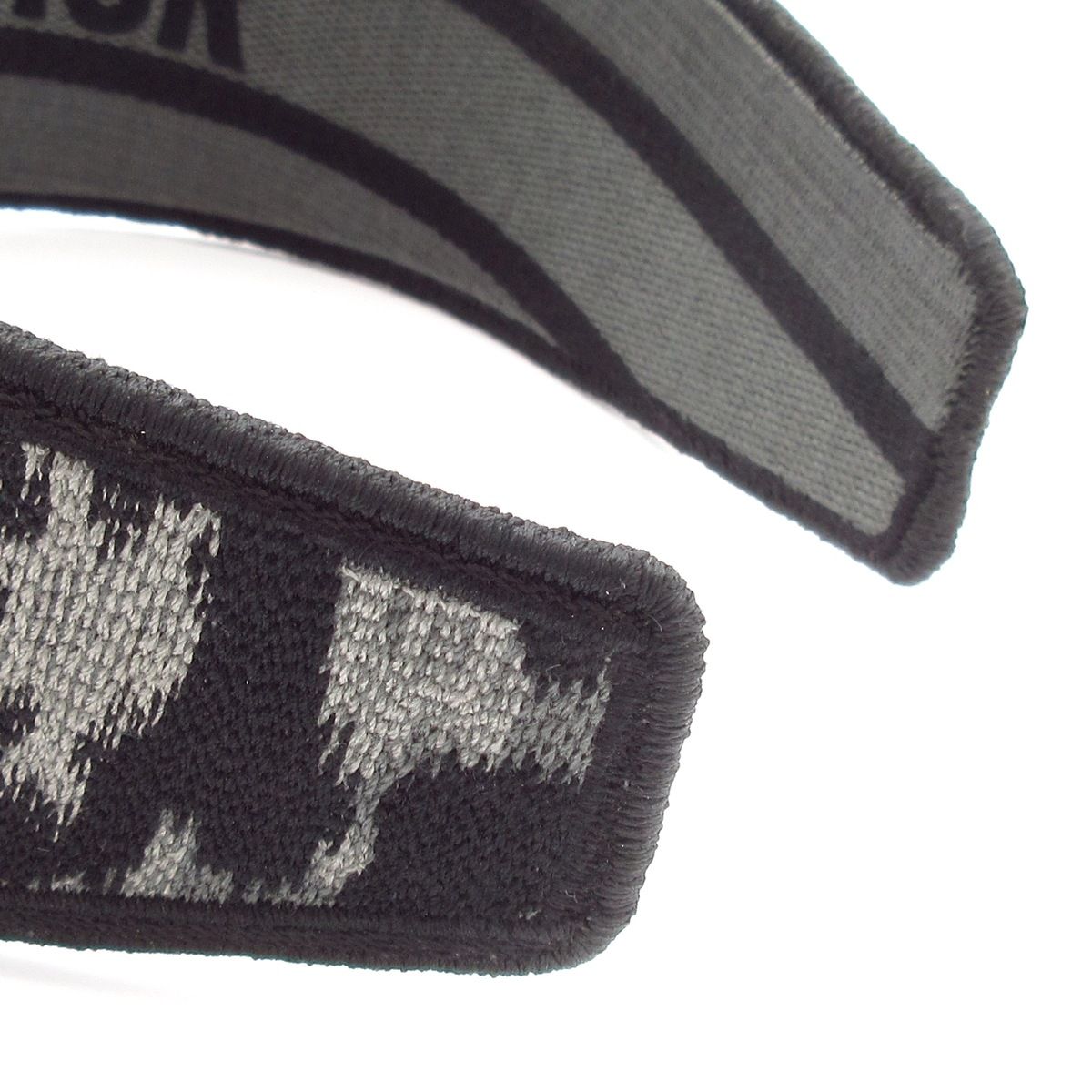  DIOR ChristianDior ディオール クリスチャンディオール カチューシャ 黒 ダークグレー グレー 豹柄 ヘアバンド カチューシャ ヘアアクセサリー