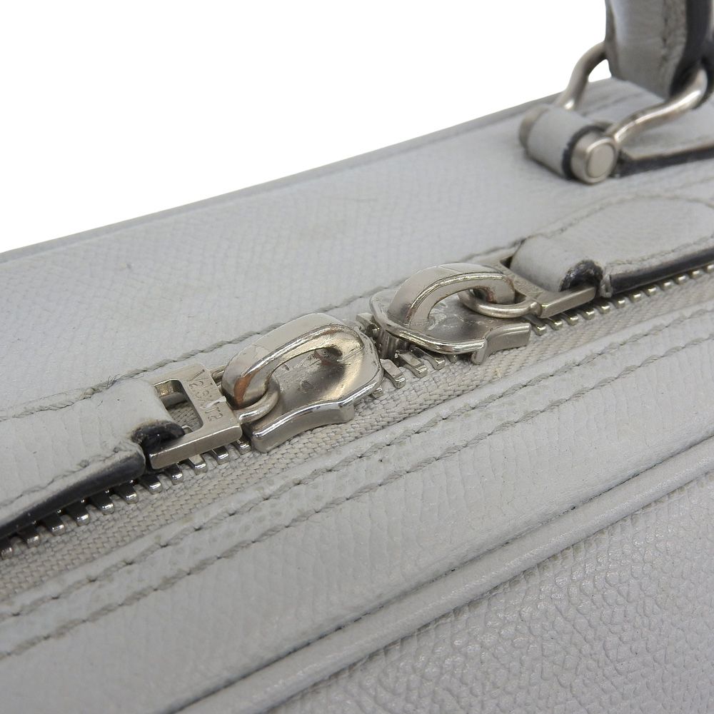 超美品 ヴァレクストラ Valextra 現行ロゴ セリエ エッセ ミニ レザー