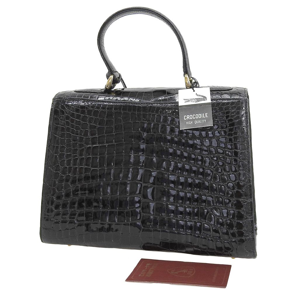 タグ付展示超美品 JRA JRA シャイニー クロコダイルレザー 本クロコ