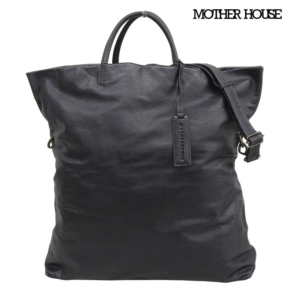 超美品 マザーハウス Motherhouse 現行タグ カーフレザー 3way 