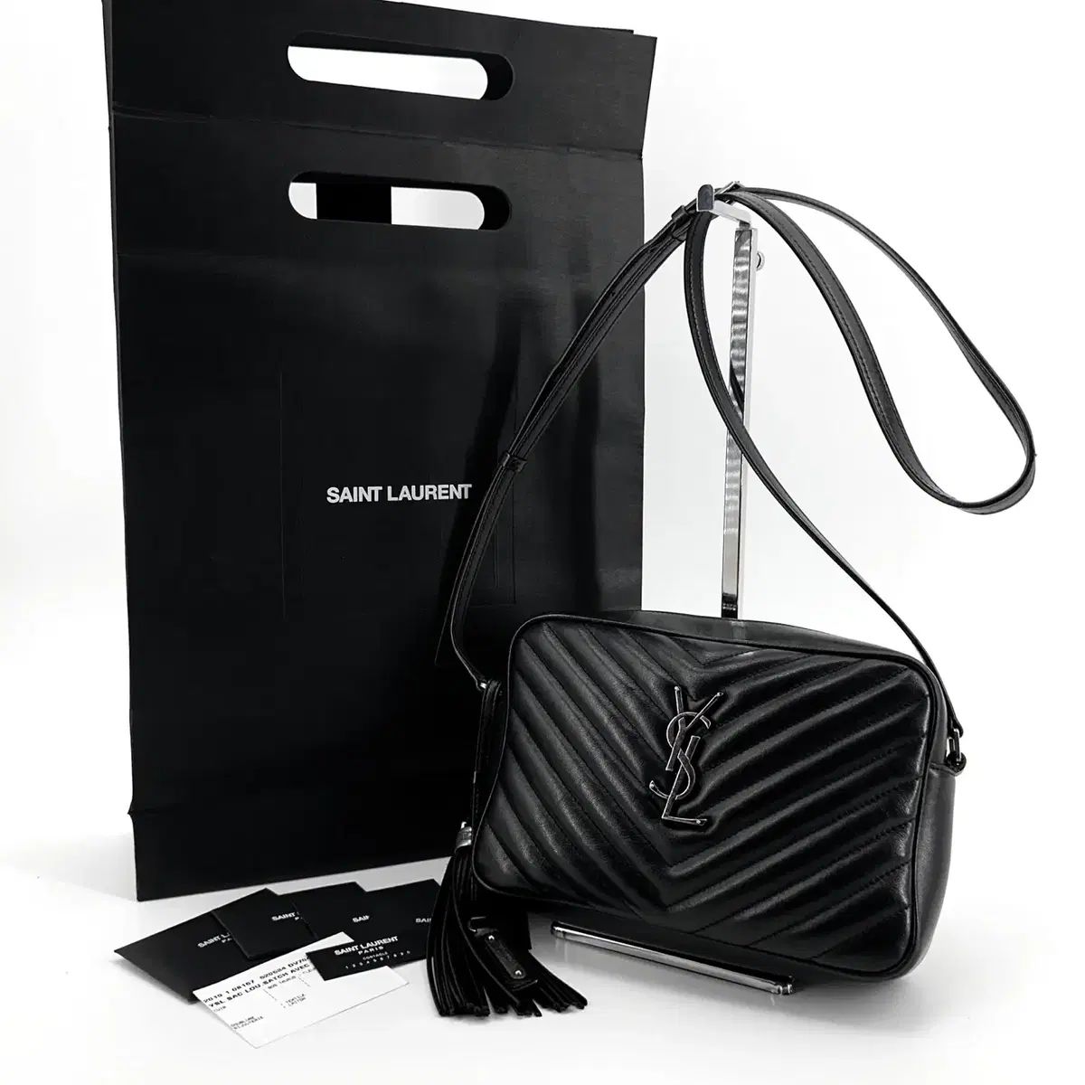 サンローラン モノグラム ルー カメラ テスル クロスバッグ 520534