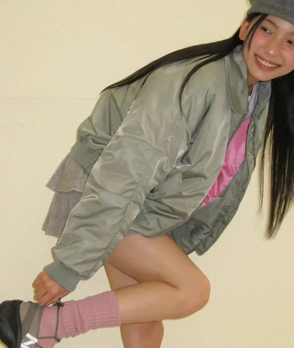 ロンロン BOMBER MA 1 JUMPER KHAKI