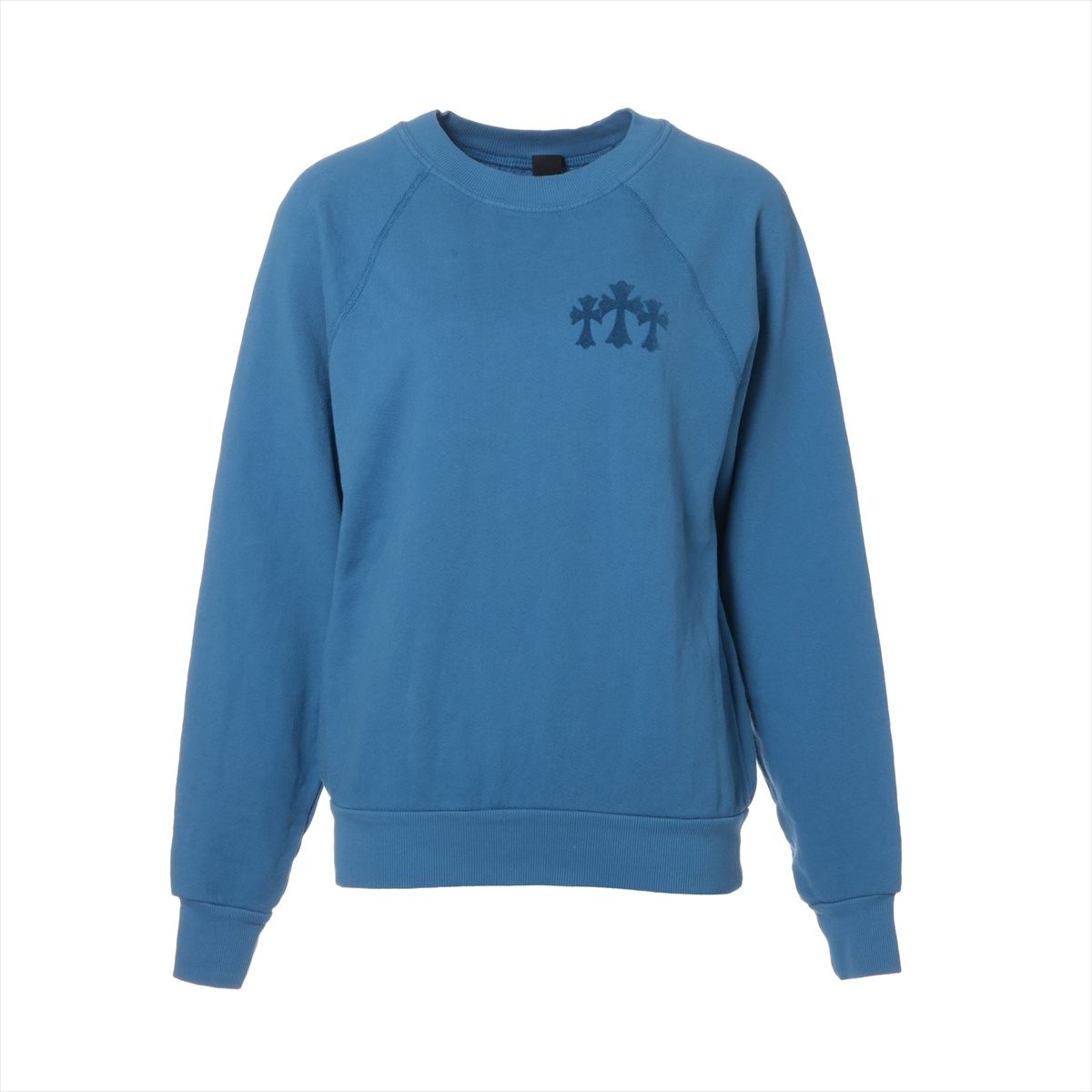 CHROME HEARTS クロムハーツ 長袖Ｔシャツ コットン S ロゴ パッチ