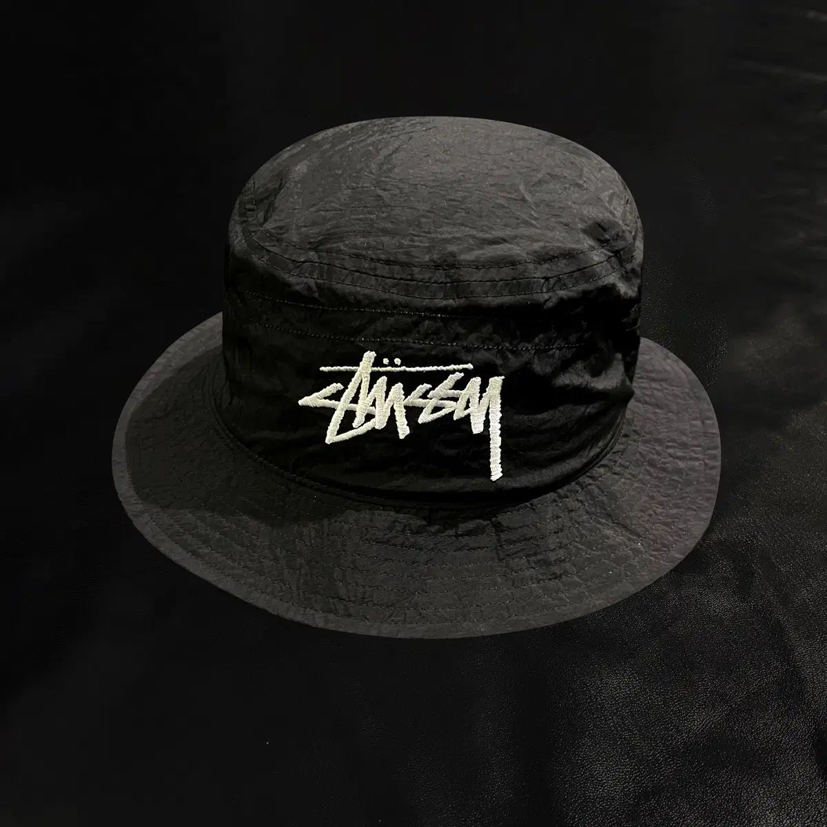 ナイキ ステューシー ブラック バケットハット