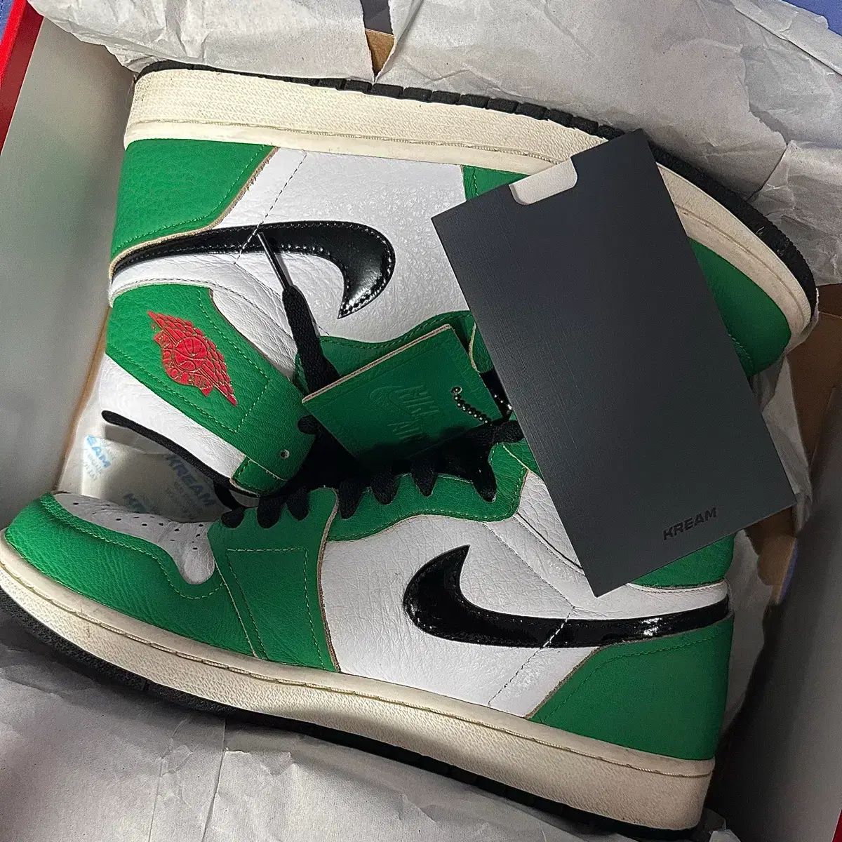 ジョーダン1 ハイ ラッキーグリーン