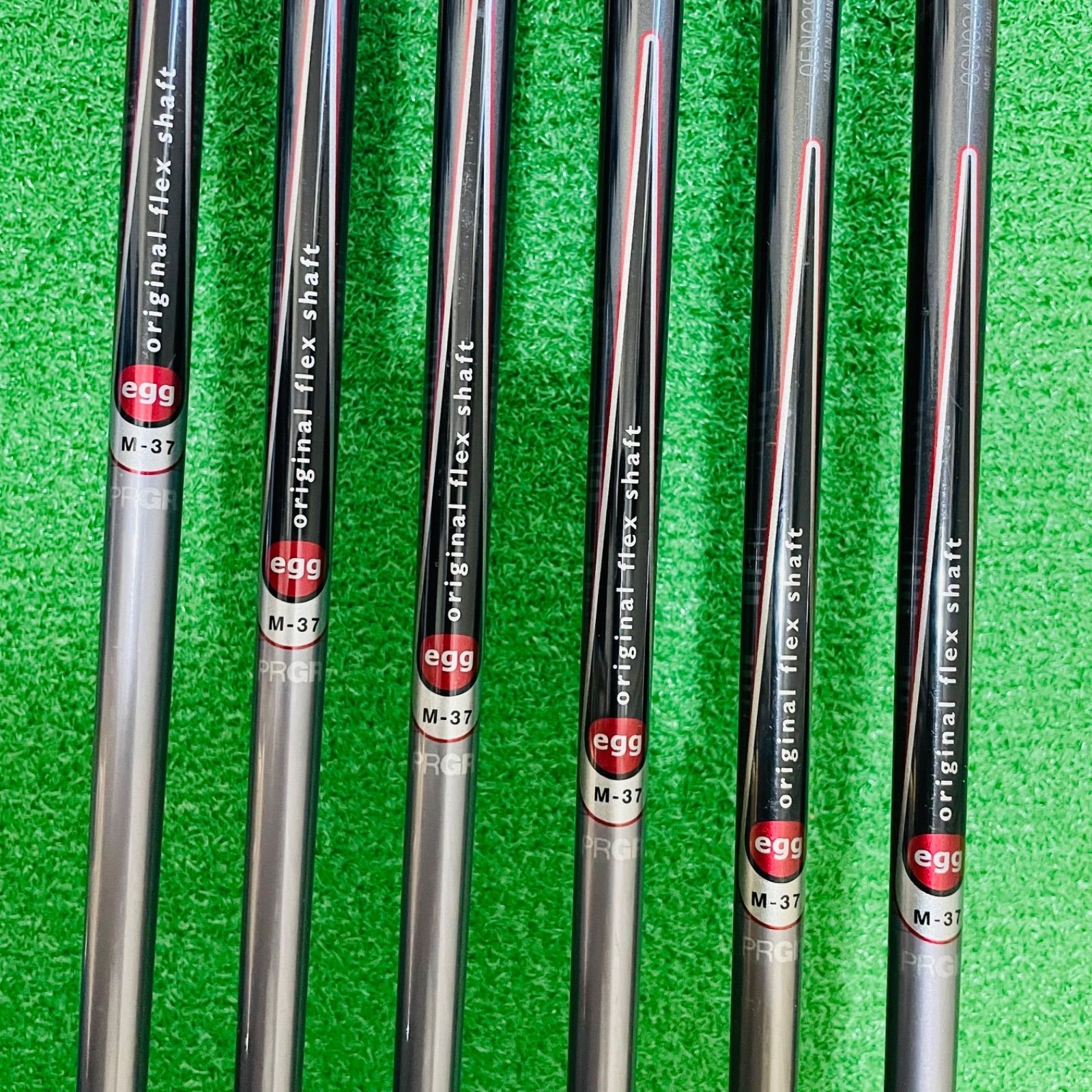 9364 PRGR eggⅡ プロギア エッグ2 メンズ 右利き アイアン6本セット M