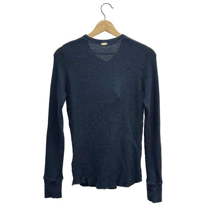 MUSE de Deuxieme Classe WOOLY THERMAL プルオーバーニット カットソー 23AW ネイビー ミューズドゥドゥーズィエムクラス【中古】4-1006T♪ MUSE de Deuxieme Classe WOOLY THERMAL プルオーバーニット