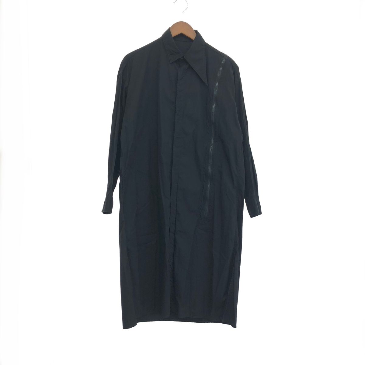 B Yohji Yamamoto ビーヨウジヤマモト アシンメトリーファスナーシャツ