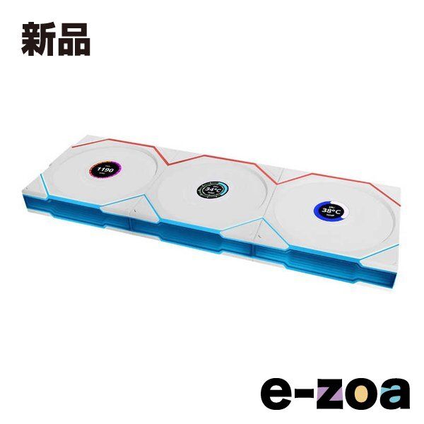 LIAN LI リアンリー UNI FAN TL Wireless LCD Reverse 120 White 3 pcs 2647051