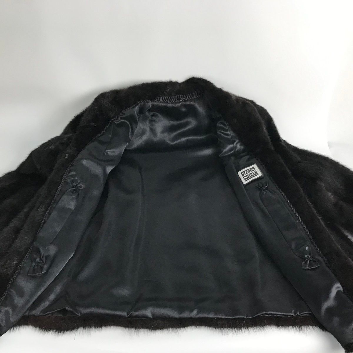 □□SAGA MINK サガミンク 毛皮ショートコート ファーコート SIZE 不明