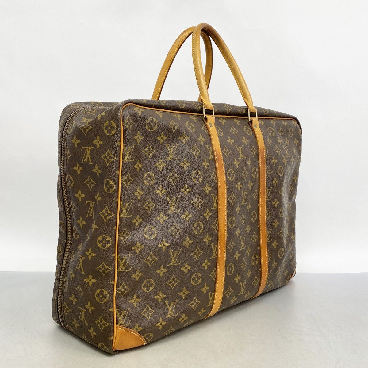 5 oe 5086 ルイヴィトン ボストンバッグ モノグラム シリウス50 M 41406 ブラウン メンズ レディース ユニセックス