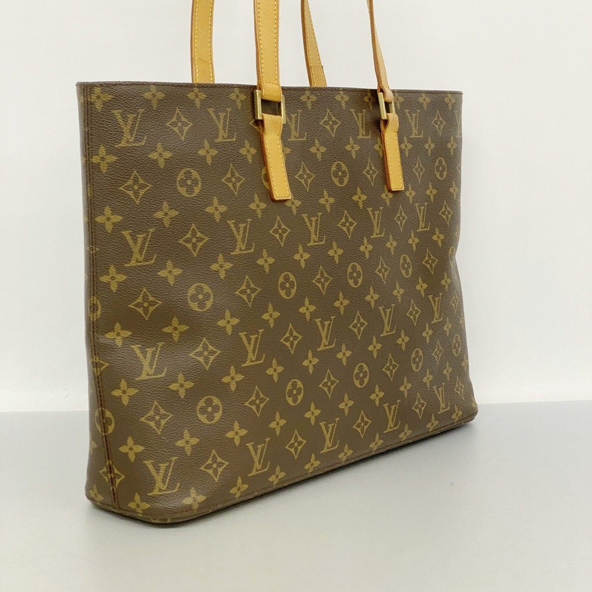 5oe5111】ルイヴィトン トートバッグ モノグラム ルコ M51155 ブラウン