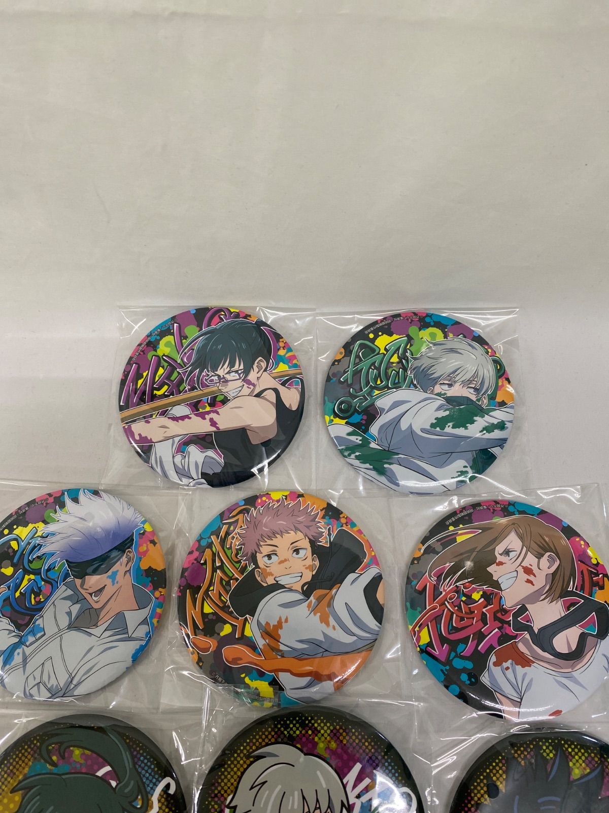 ☆【呪術廻戦】BIG缶バッジ 11点セット - メルカリ