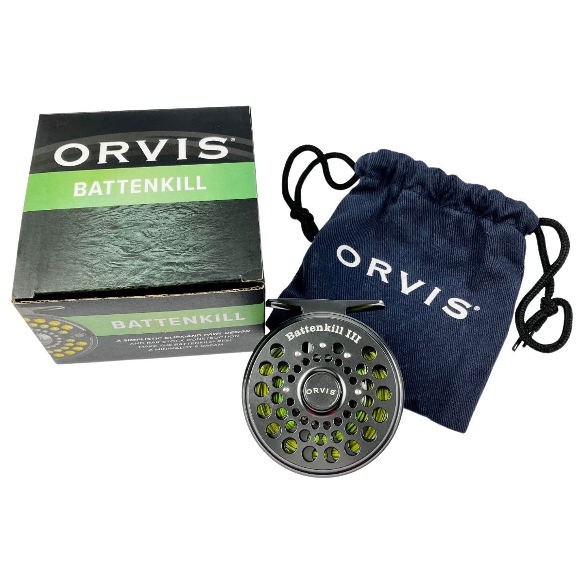 ▽▽ORVIS オービス フライリール 7 H 9 T BNK バテンキルクリックIII