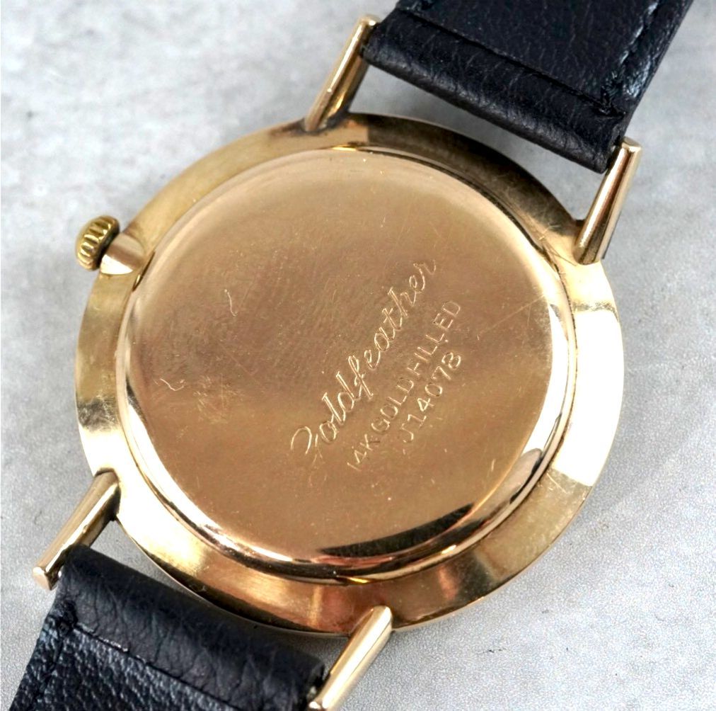 SEIKO セイコー Goldfeather ゴールドフェザー 25石 手巻き 14KGF 金
