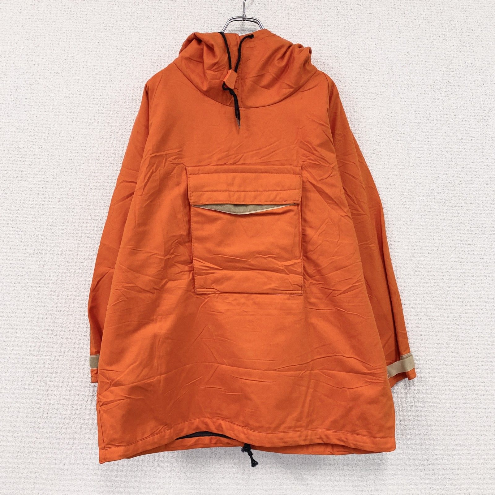 古着 80 s GERMANY MILITARY ドイツ軍 CHEMICAL PROTECTIVE SMOCK PARKA スモック アノラックパーカー ミリタリージャケット オレンジ Mサイズ
