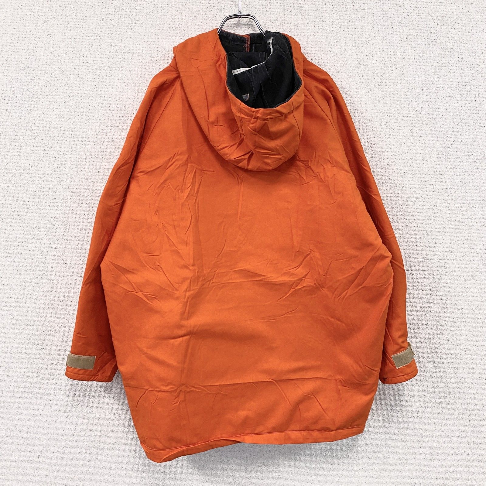 古着 80 s GERMANY MILITARY ドイツ軍 CHEMICAL PROTECTIVE SMOCK PARKA スモック アノラックパーカー ミリタリージャケット オレンジ Mサイズ