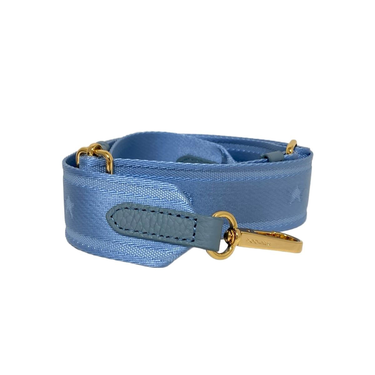 COCOCELUX GOLD ココセリュックスゴールド ショルダーストラップ - ブルージーン ブルー レザー