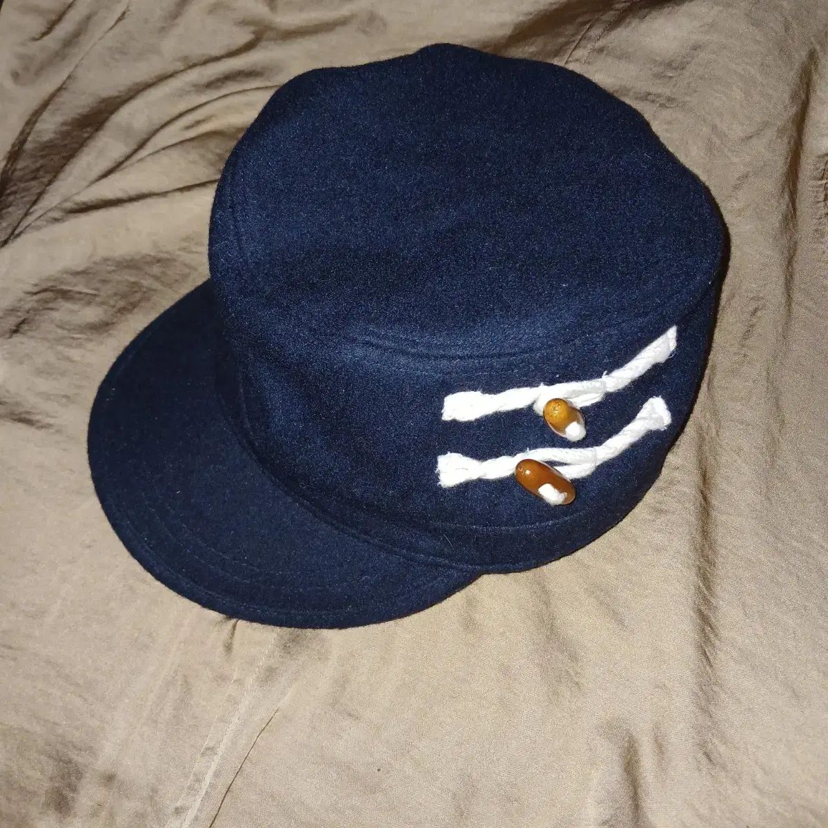 Coen ダッフルコート ボタン ワークキャップ