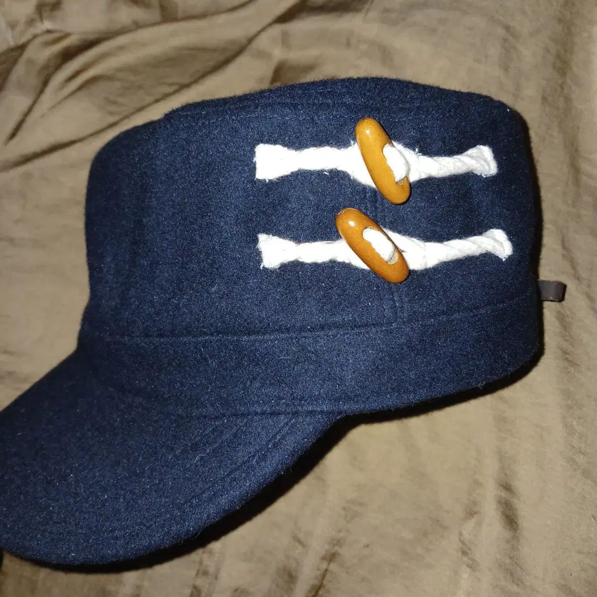 Coen ダッフルコート ボタン ワークキャップ