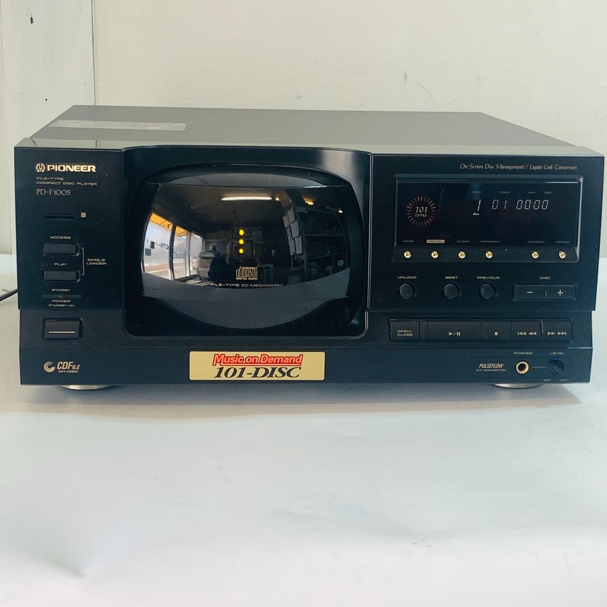 Pioneer パイオニア FILE TYPE コンパクトディスクプレイヤー PD F 1005