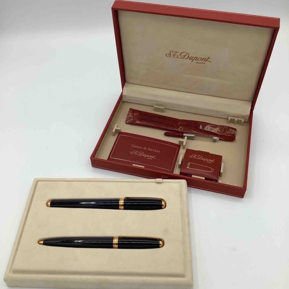 S T Dupont 筆記具セット 1994年頃製