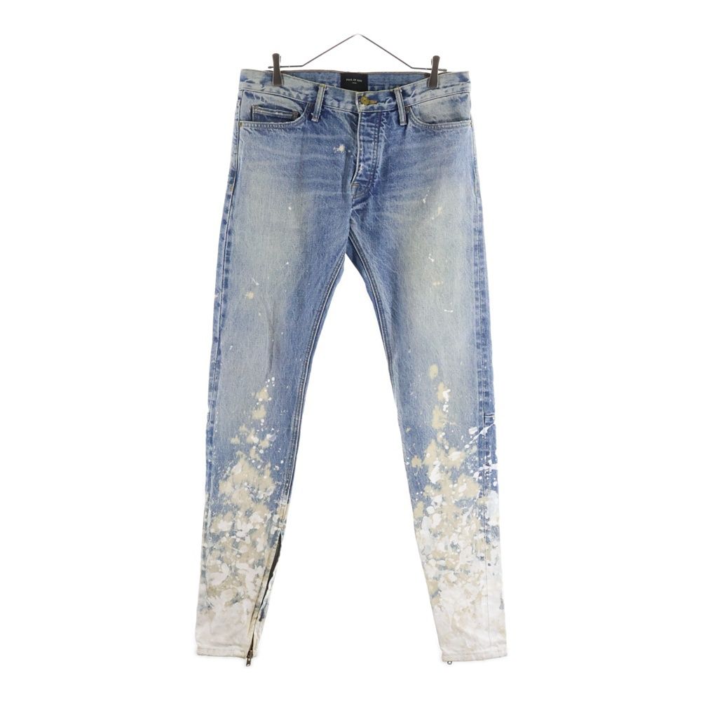 希少✨Fear of God ブリーチスキニーデニムパンツ エージング加工 希少