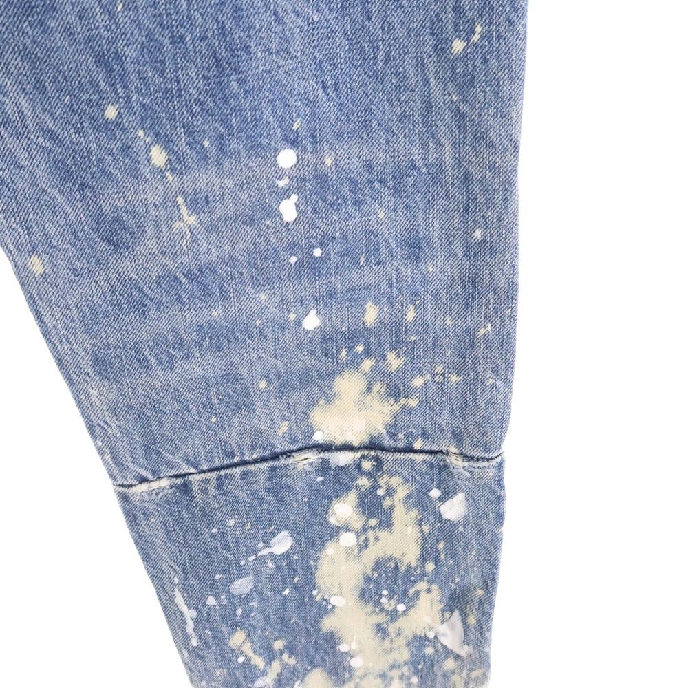 FEAR OF GOD (フィアオブゴッド) ペイントブリーチ加工スキニーパンツ