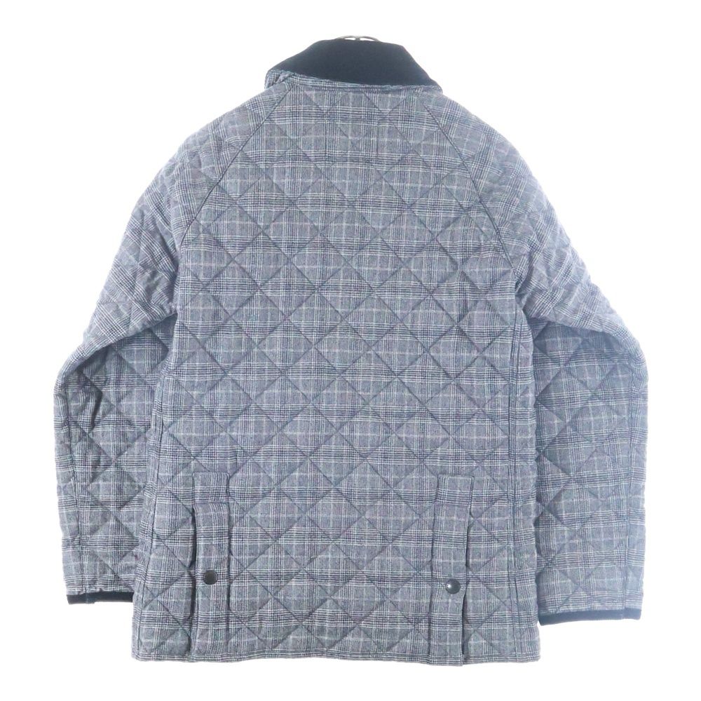 Barbour バブアー 18 SS BEDALE ビデイル ウール キルティングジャケット コート グレー 1802200