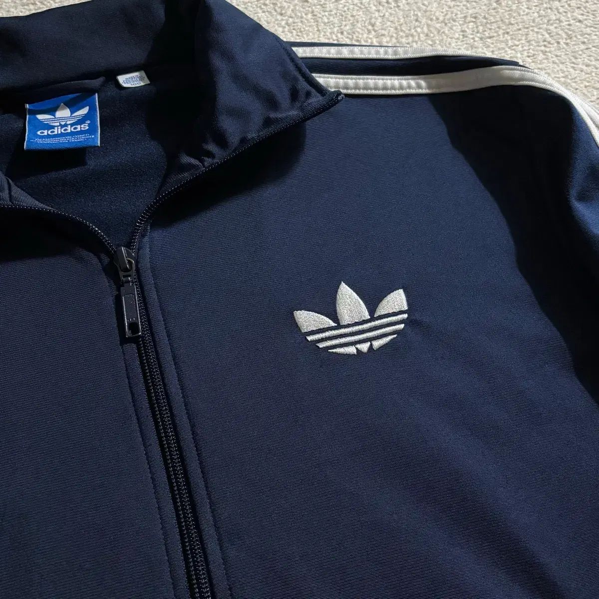 アディダス 旧ファイヤーバード ネイビー ジャージ 100