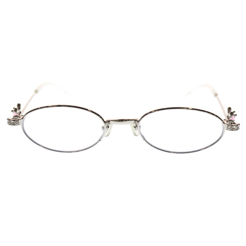 GENTLE MONSTER ジェントルモンスター On Ring 02 オーバルメタル アイウェア シルバー