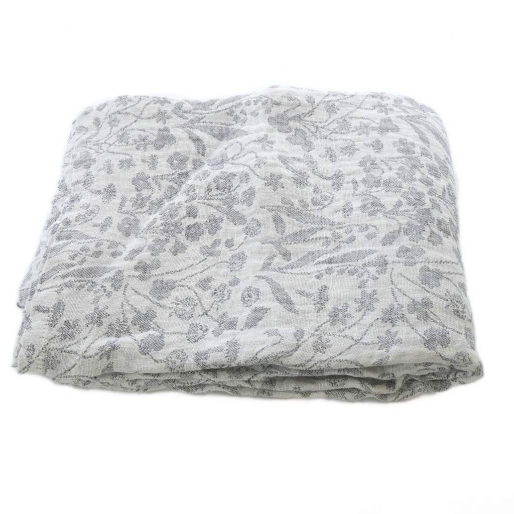 ラプアン カンクリ LAPUAN KANKURIT リネン ブランケット グレー