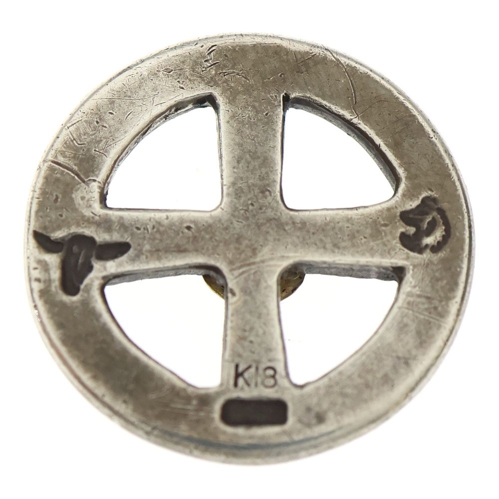 TADY KING タディアンドキング レギュラーホイールSV K 18 GPロングホーン ペンダントトップ シルバー ゴールド