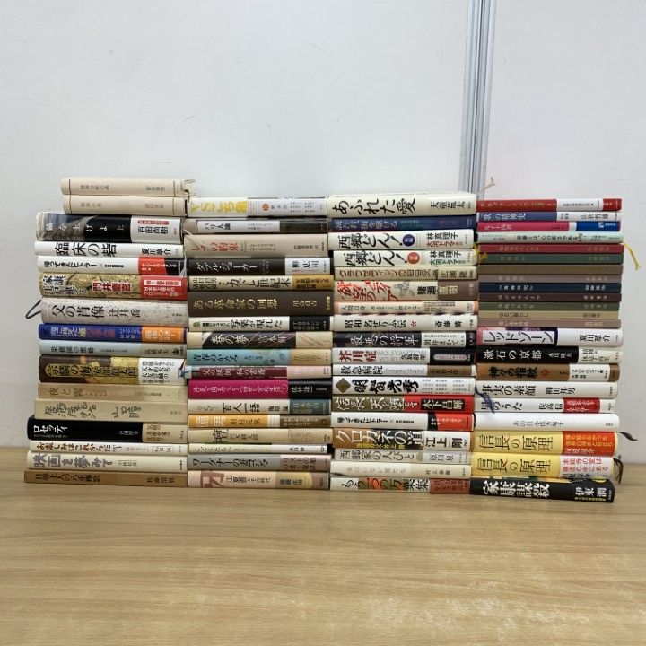 □02)【1点限り!】文学などの本 まとめ売り約70冊大量セット/小説 