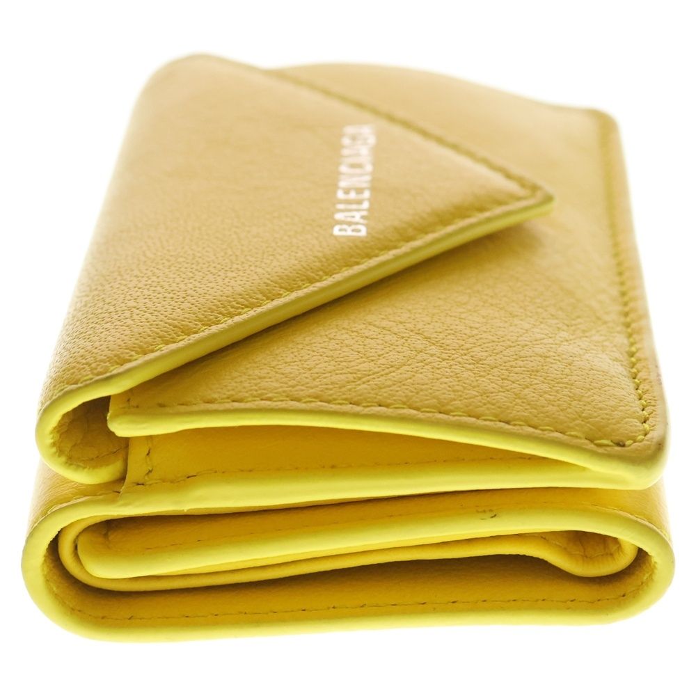 BALENCIAGA (バレンシアガ) 三つ折り財布 ペーパーミニ コンパクト