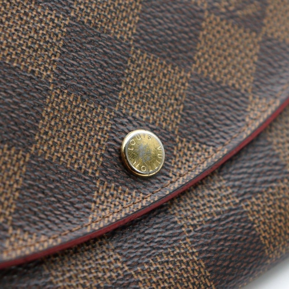 LOUIS VUITTON (ルイヴィトン) ダミエ ポルトフォイユ・カイサ 二